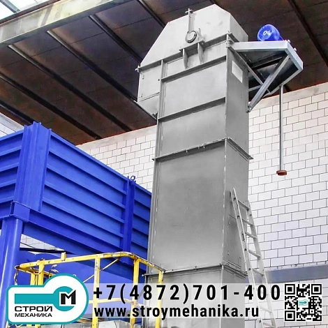 Ленточный ковшовый элеватор серии TD