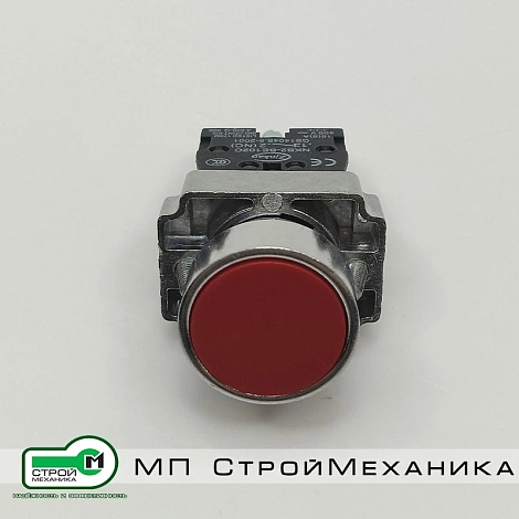 Кнопка красная возвратная 1NС Zinkan NKB2-BA42C