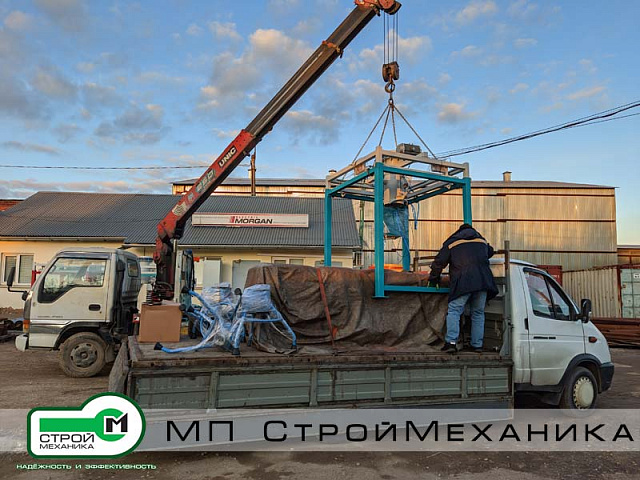 Агропредприятию из Воронежской области отгружена станция затаривания мягких контейнеров типа «Биг-Бэг» СЗ-500.