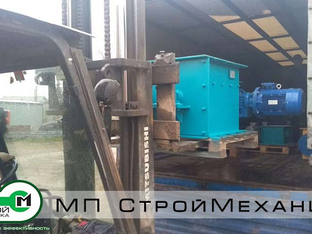 Компании из г.Санкт-Петербург отгружена дробилка легких бетонов ДК-700