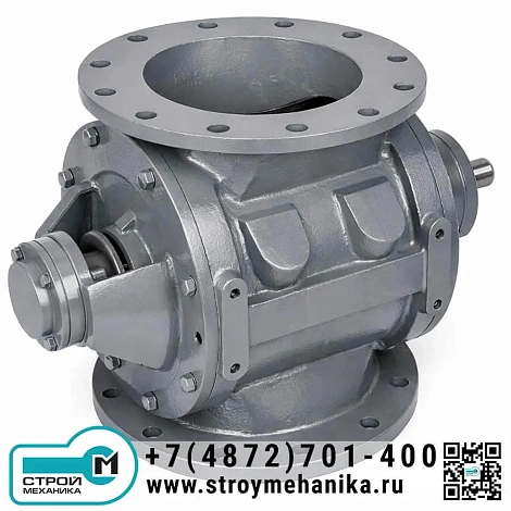 Роторный шлюзовой питатель среднего класса серия RVC