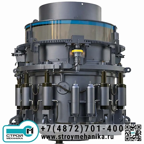 Конусная дробилка серии HP для среднего и мелкого дробления