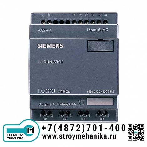 Логический модуль Siemens LOGO! 24RCo 6ED1052-2HB00-0BA6
