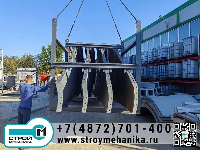 Отгрузка в г.Калининград элементов разборного силоса цемента EUROSILO ЕС Р 7,7-995