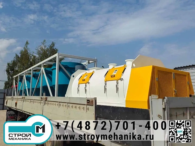 Отгрузка оборудования производства СтройМеханика для изготовления сухих строительных смесей