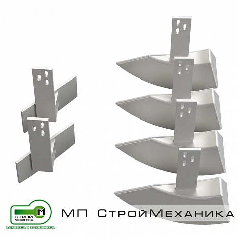 Комплект смесительных лопаток для смесителя ТУРБОМИКС СМ 500 (6 лопаток)