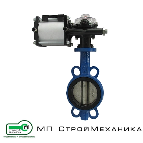 Затворы дисковые поворотные VB (Пневматический привод CP)
