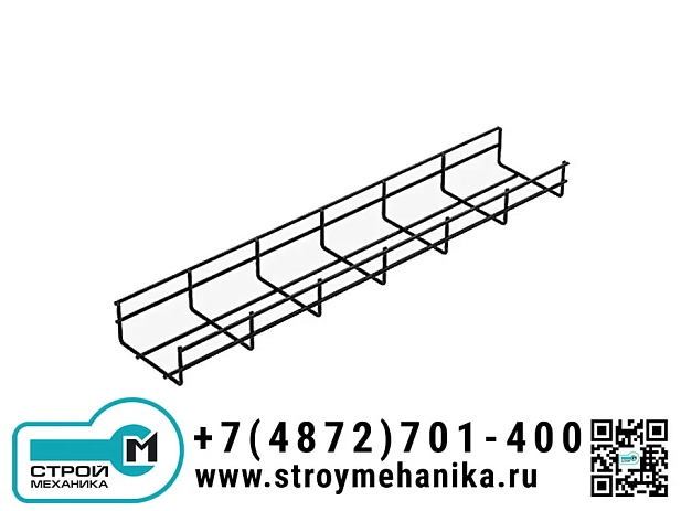 Кабельный лоток 50x100 из проволочной сетки