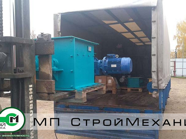 Компании из г.Санкт-Петербург отгружена дробилка легких бетонов ДК-700