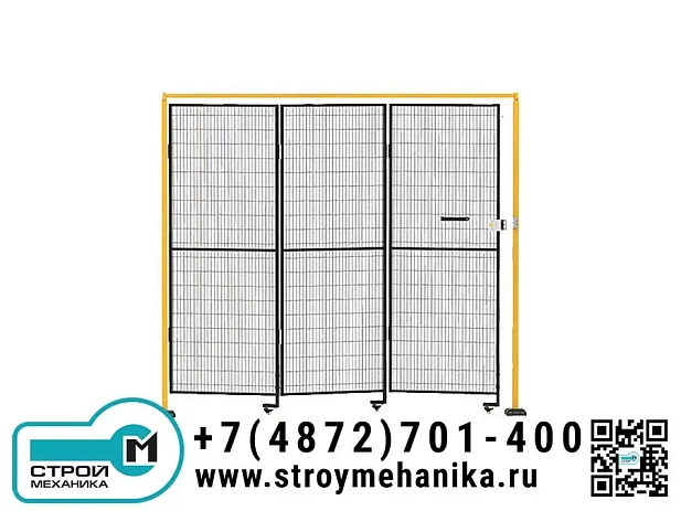 Одинарная складная дверь
