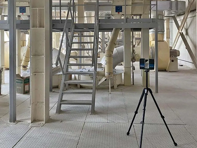Услуги по лазерному 3D-сканированию промышленных объектов для реконструкции и модернизации